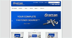 Desktop Screenshot of grattanfasteners.com